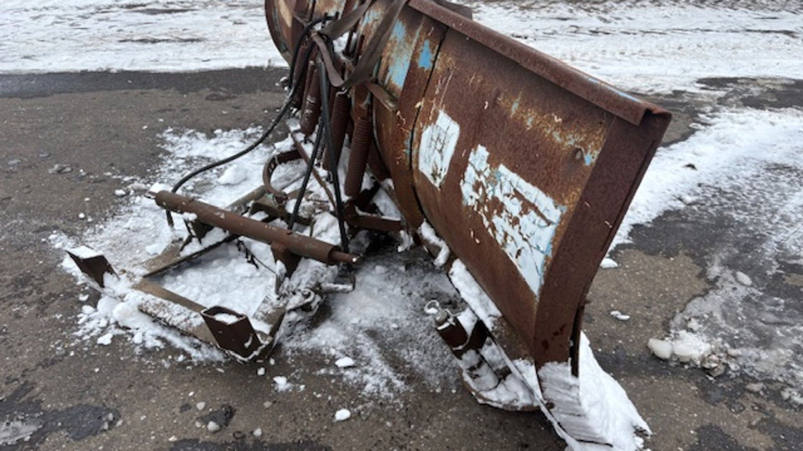 Schneeräumschild typu Sonstige SNEPLOV 3M SKRÅPLOV MED HYDRAULIKS MSIDEREGULERING OG KANTSIKRING, Gebrauchtmaschine w Dronninglund (Zdjęcie 1)
