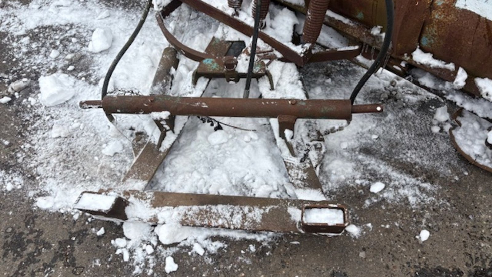 Schneeräumschild des Typs Sonstige SNEPLOV 3M SKRÅPLOV MED HYDRAULIKS MSIDEREGULERING OG KANTSIKRING, Gebrauchtmaschine in Dronninglund (Bild 3)