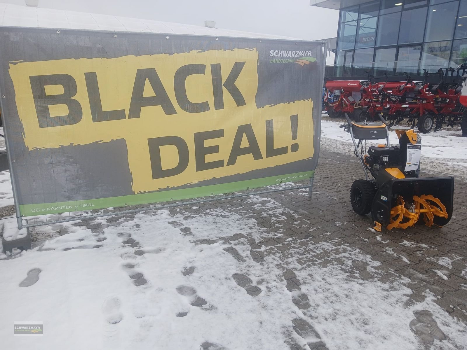 Schneeräumschild des Typs Stiga ST 966-Stiga WS 300, Neumaschine in Aurolzmünster (Bild 1)