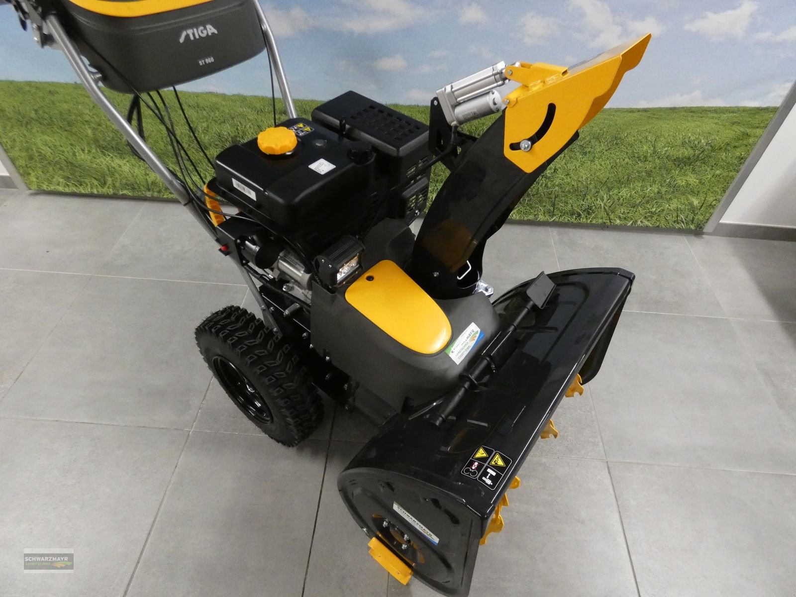 Schneeräumschild des Typs Stiga ST 966-Stiga WS 300, Neumaschine in Aurolzmünster (Bild 9)