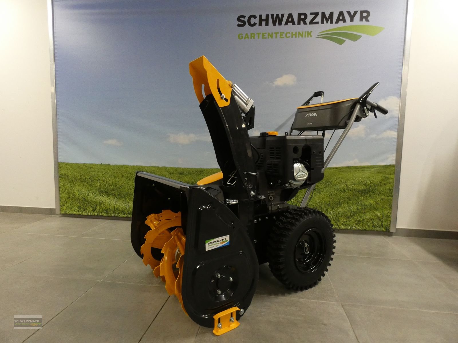 Schneeräumschild des Typs Stiga ST 966-Stiga WS 300, Neumaschine in Aurolzmünster (Bild 3)