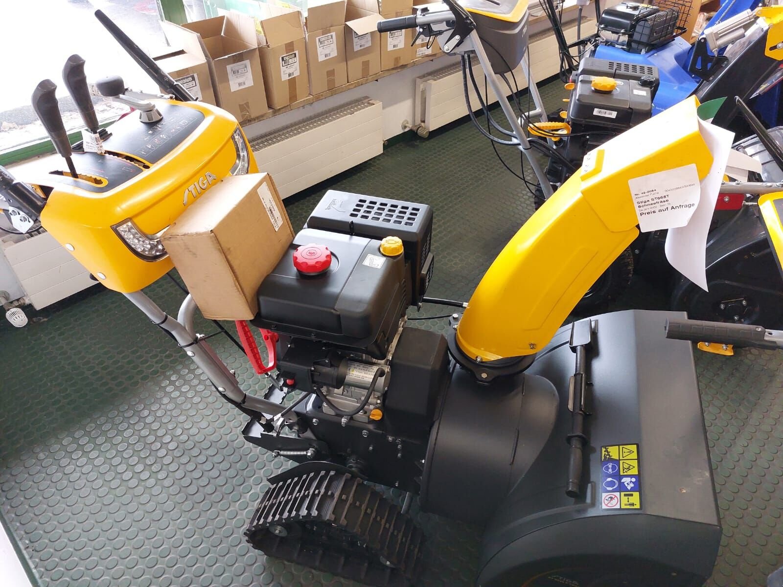 Schneeräumschild des Typs Stiga ST665T Schneefräse, Gebrauchtmaschine in Saalfelden (Bild 6)