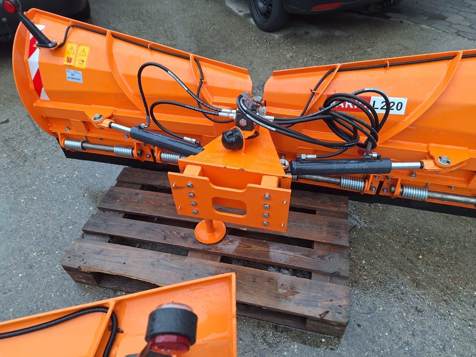 Schneeräumschild tip SVD Vario 220 Schneepflug Schneeschild, Neumaschine in Bogen (Poză 5)