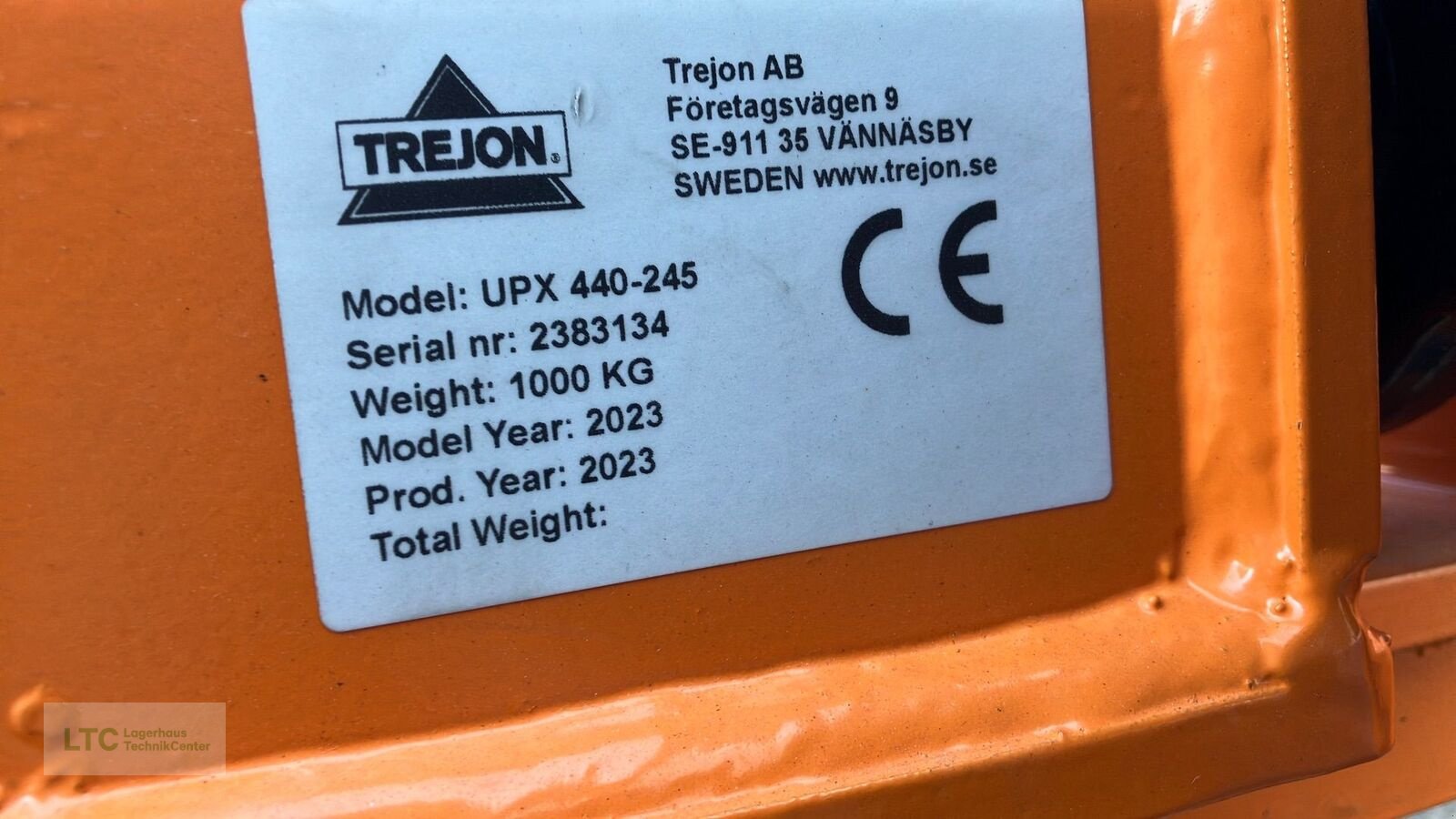 Schneeräumschild tip Trejon Optimal UPX 440-245, Neumaschine in Redlham (Poză 12)