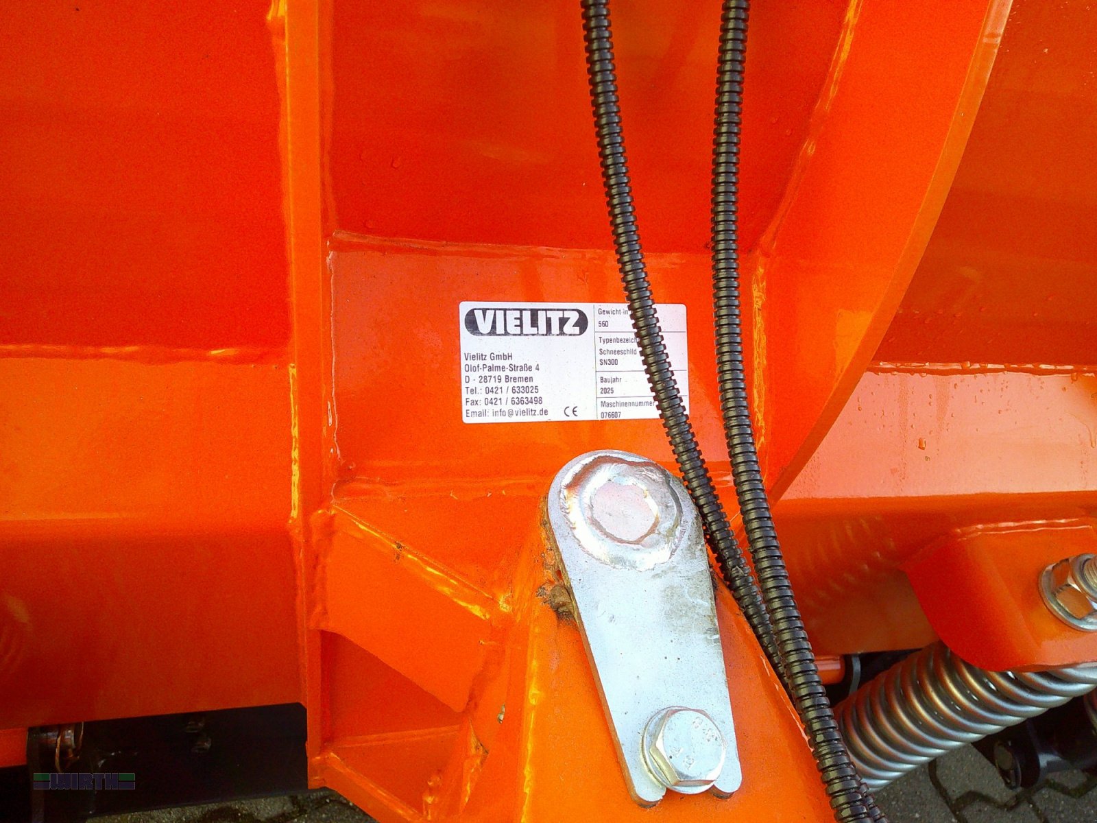 Schneeräumschild typu Vielitz SN 300 Schneeschild, Neumaschine v Buchdorf (Obrázek 4)