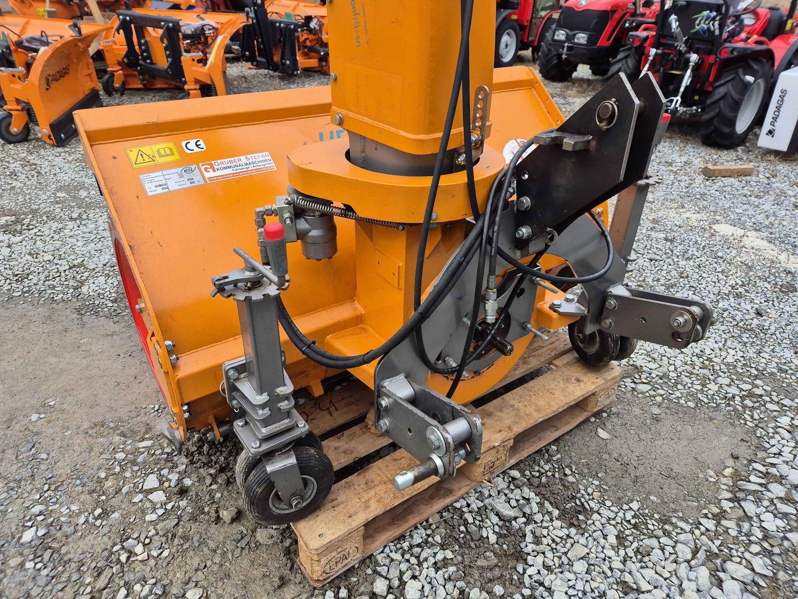 Schneeräumschild tip Westa SCHNEEFRÄSE 550 Holder Carraro Fendt Traktor Zau, Gebrauchtmaschine in Aigen-Schlägl (Poză 14)