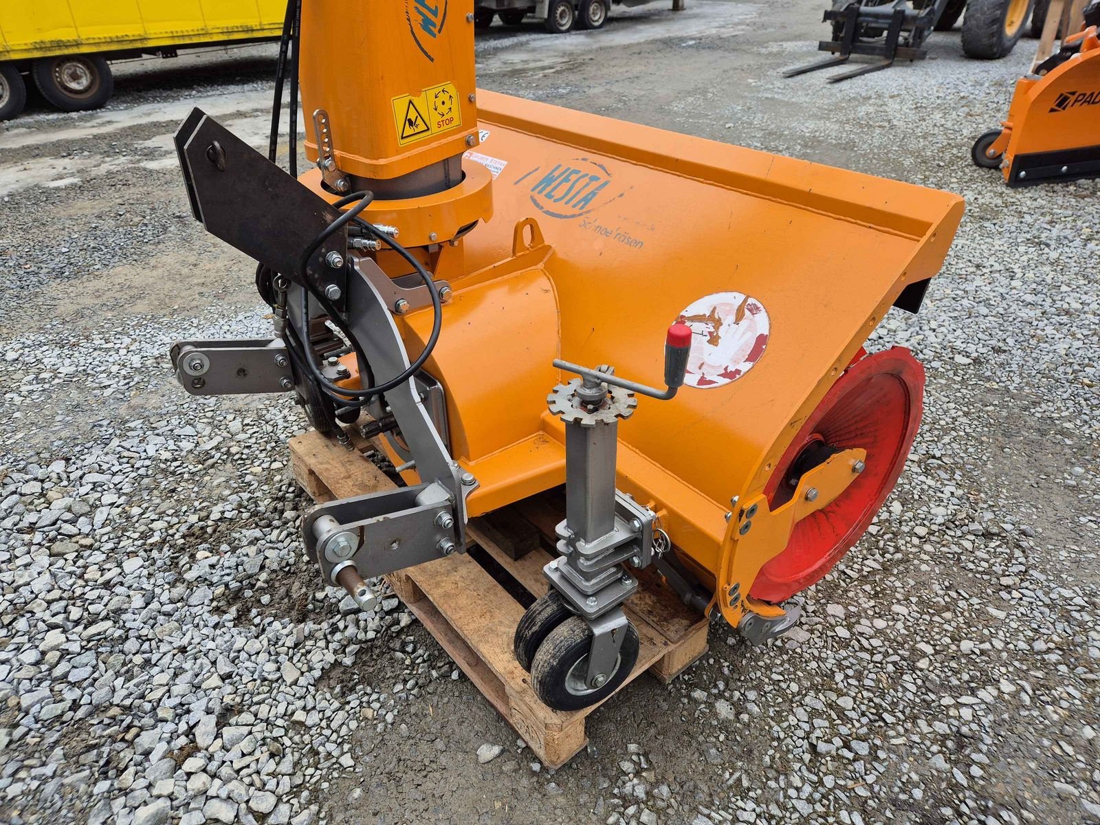 Schneeräumschild tip Westa SCHNEEFRÄSE 550 Holder Carraro Fendt Traktor Zau, Gebrauchtmaschine in Aigen-Schlägl (Poză 5)