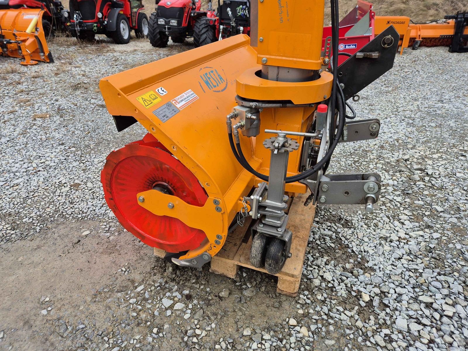 Schneeräumschild tip Westa SCHNEEFRÄSE 550 Holder Carraro Fendt Traktor Zau, Gebrauchtmaschine in Aigen-Schlägl (Poză 13)