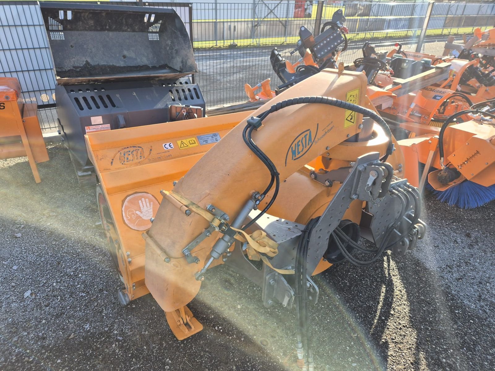 Schneeräumschild типа Westa SCHNEEFRÄSE 5560 Holder Carraro Pasquali Zaugg, Gebrauchtmaschine в Aigen-Schlägl (Фотография 11)