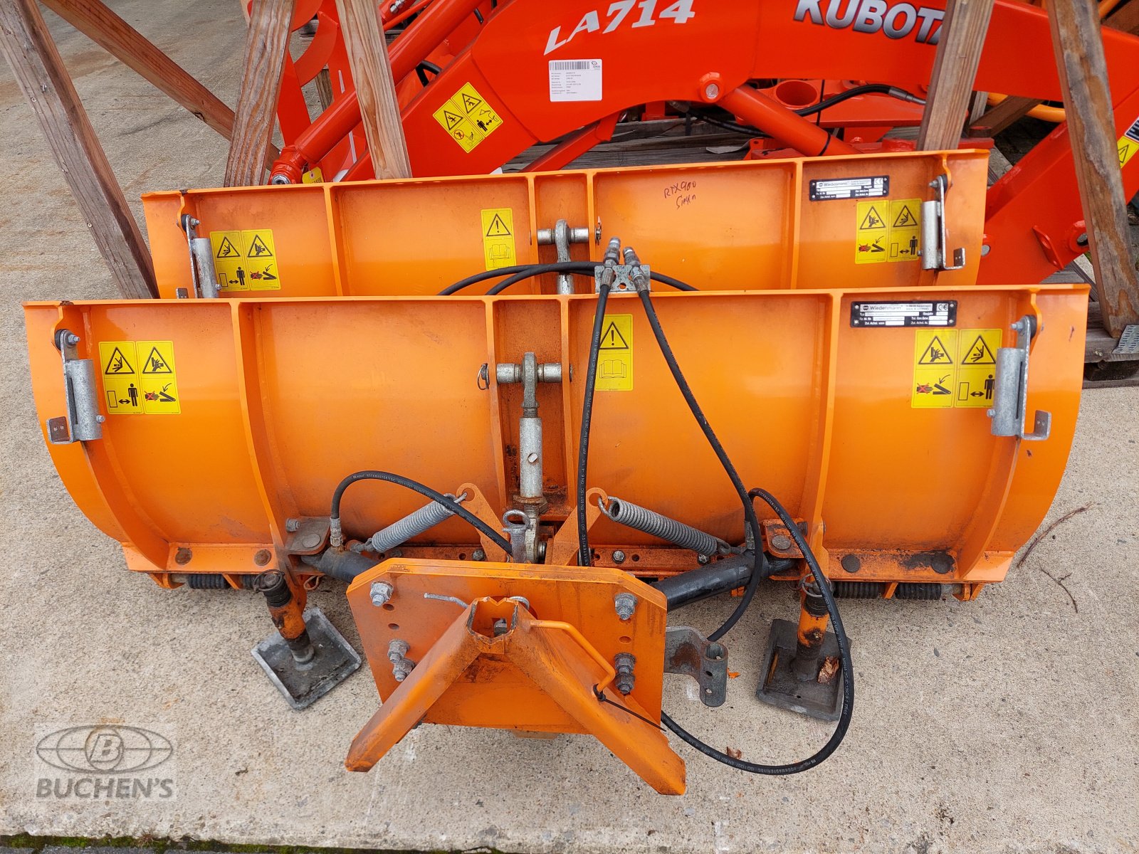 Schneeräumschild typu Wiedenmann Snow Master 3809, Gebrauchtmaschine v Olpe (Obrázek 5)