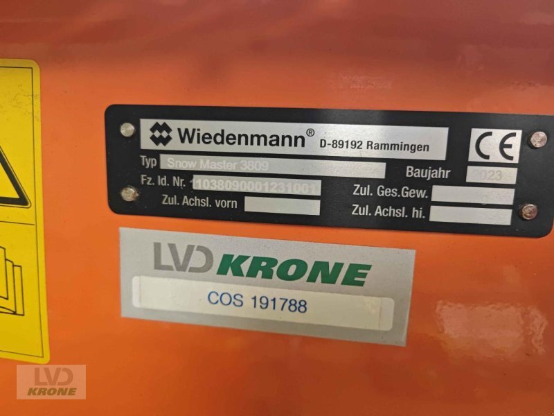 Schneeräumschild des Typs Wiedenmann Snow Master 3809, Gebrauchtmaschine in Spelle (Bild 6)