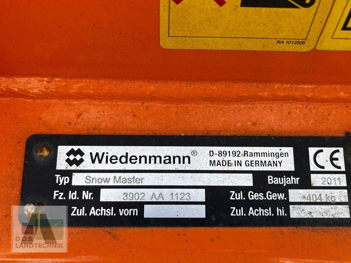 Schneeräumschild typu Wiedenmann Snow Master, Gebrauchtmaschine v Regensburg (Obrázek 8)