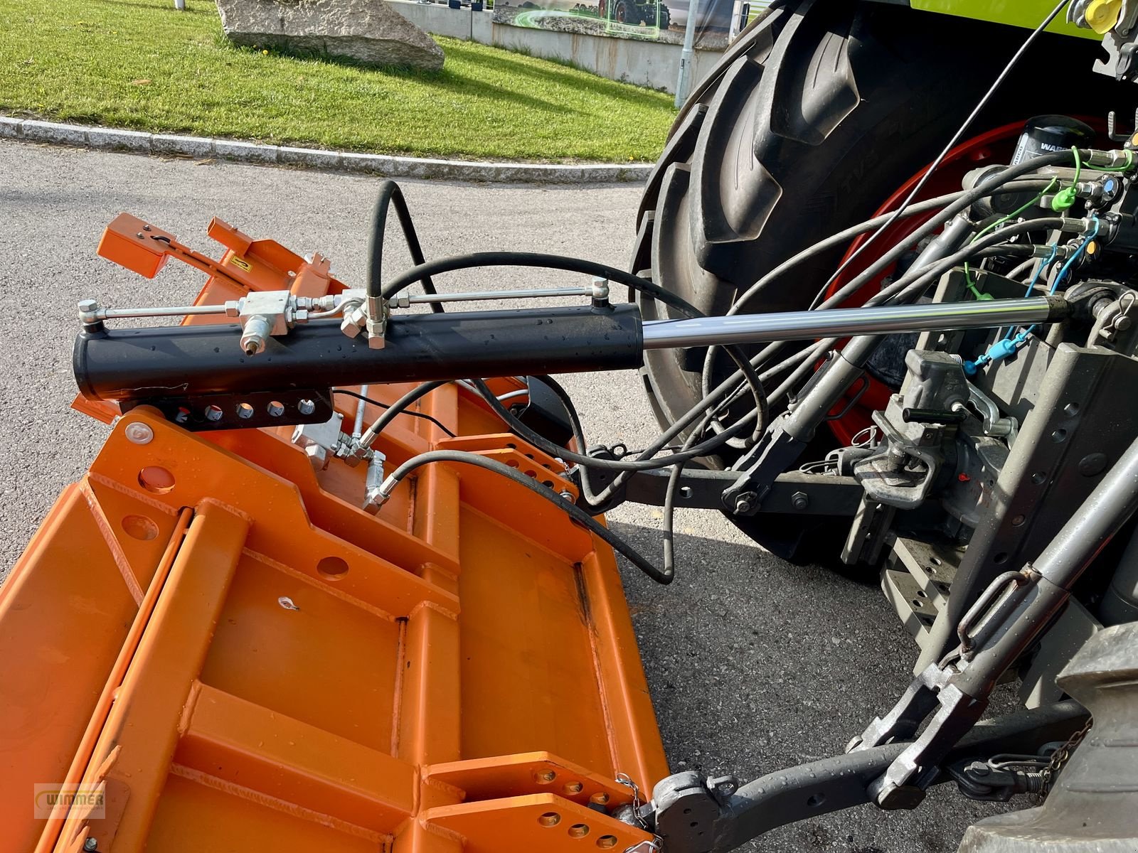 Schneeräumschild typu ZAGRODA Splittstreuer 1000kg 2,1m, Neumaschine v Kematen (Obrázek 8)