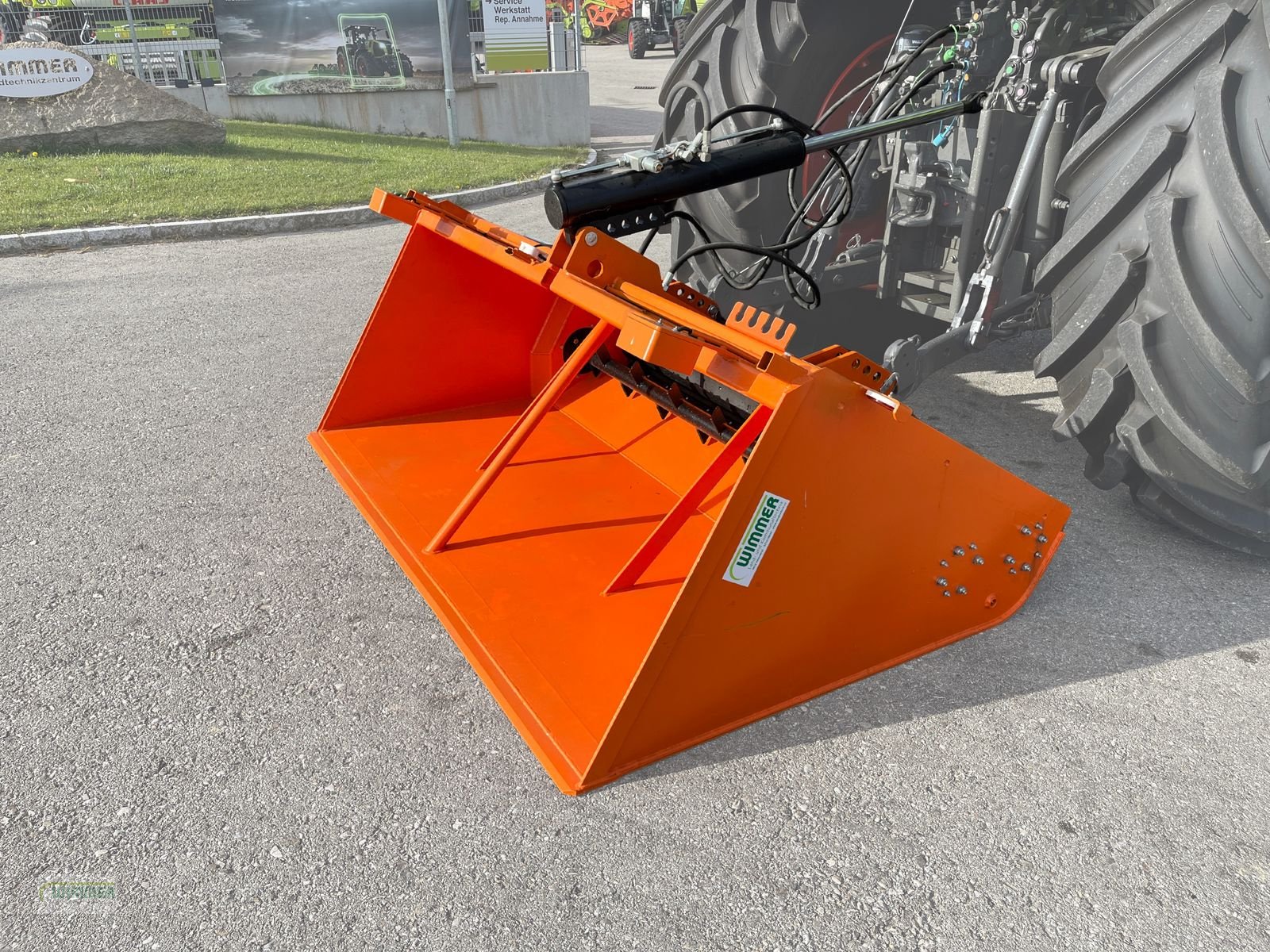 Schneeräumschild typu ZAGRODA Splittstreuer 1000kg 2,1m, Neumaschine v Kematen (Obrázek 1)