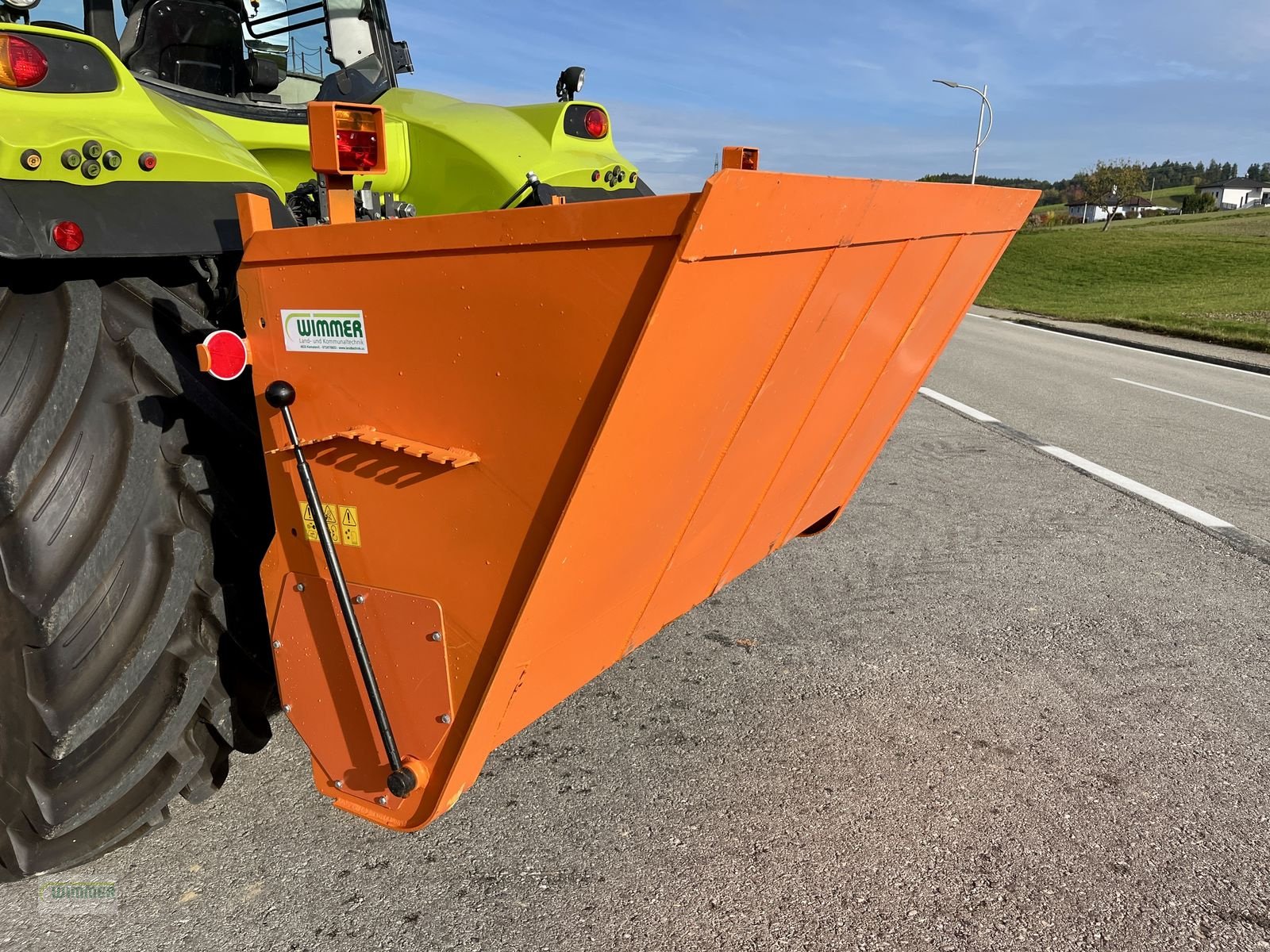 Schneeräumschild typu ZAGRODA Splittstreuer 1000kg 2,1m, Neumaschine v Kematen (Obrázek 11)