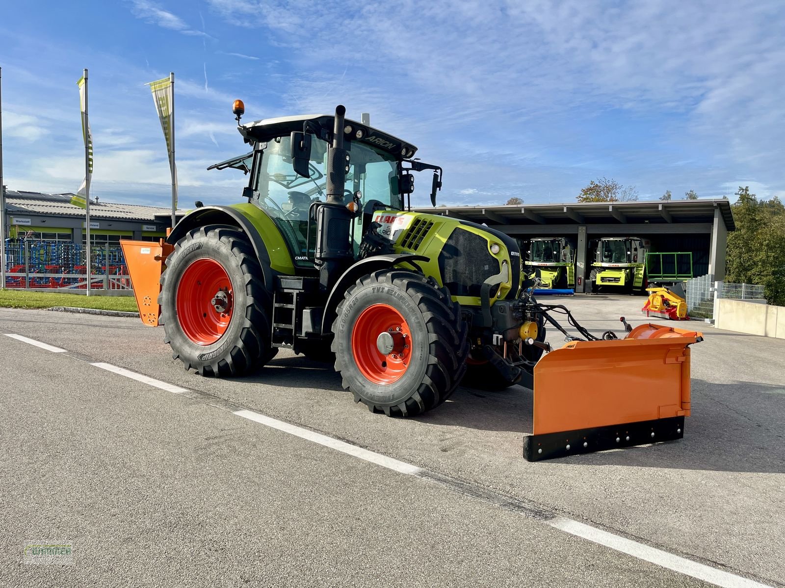 Schneeräumschild typu ZAGRODA Splittstreuer 1000kg 2,1m, Neumaschine v Kematen (Obrázek 15)