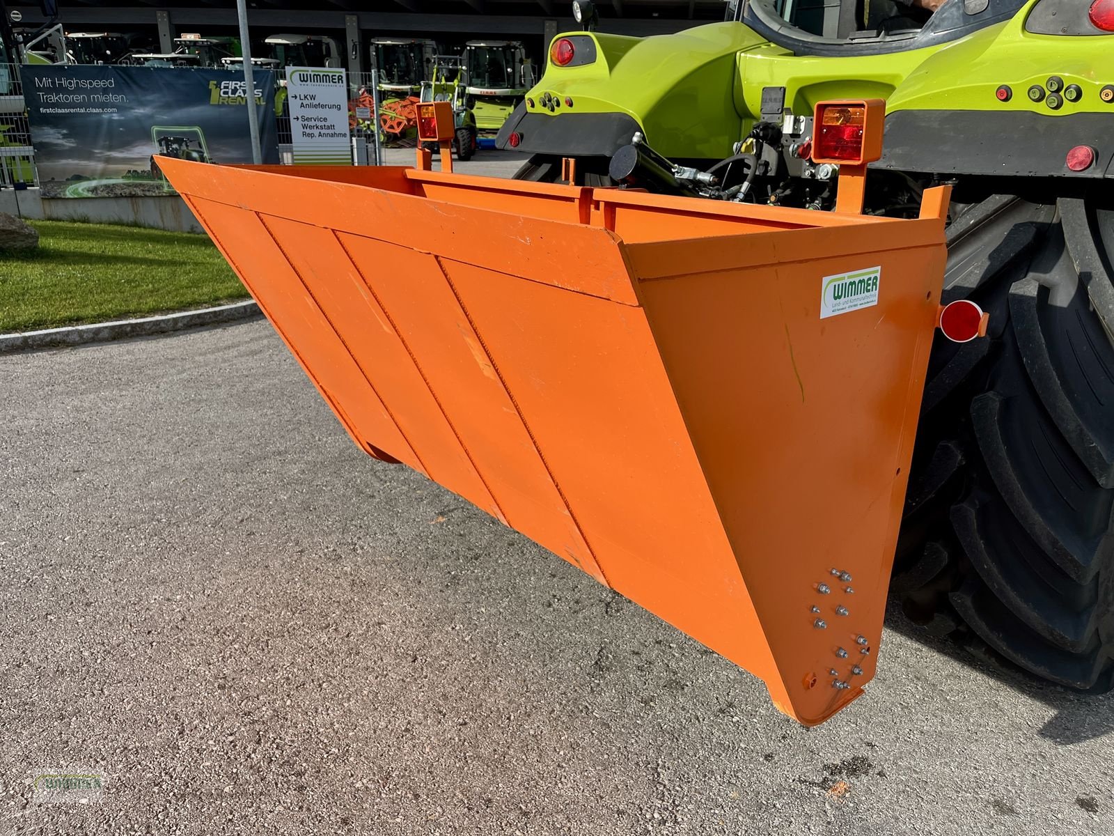 Schneeräumschild typu ZAGRODA Splittstreuer 1000kg 2,1m, Neumaschine v Kematen (Obrázek 9)