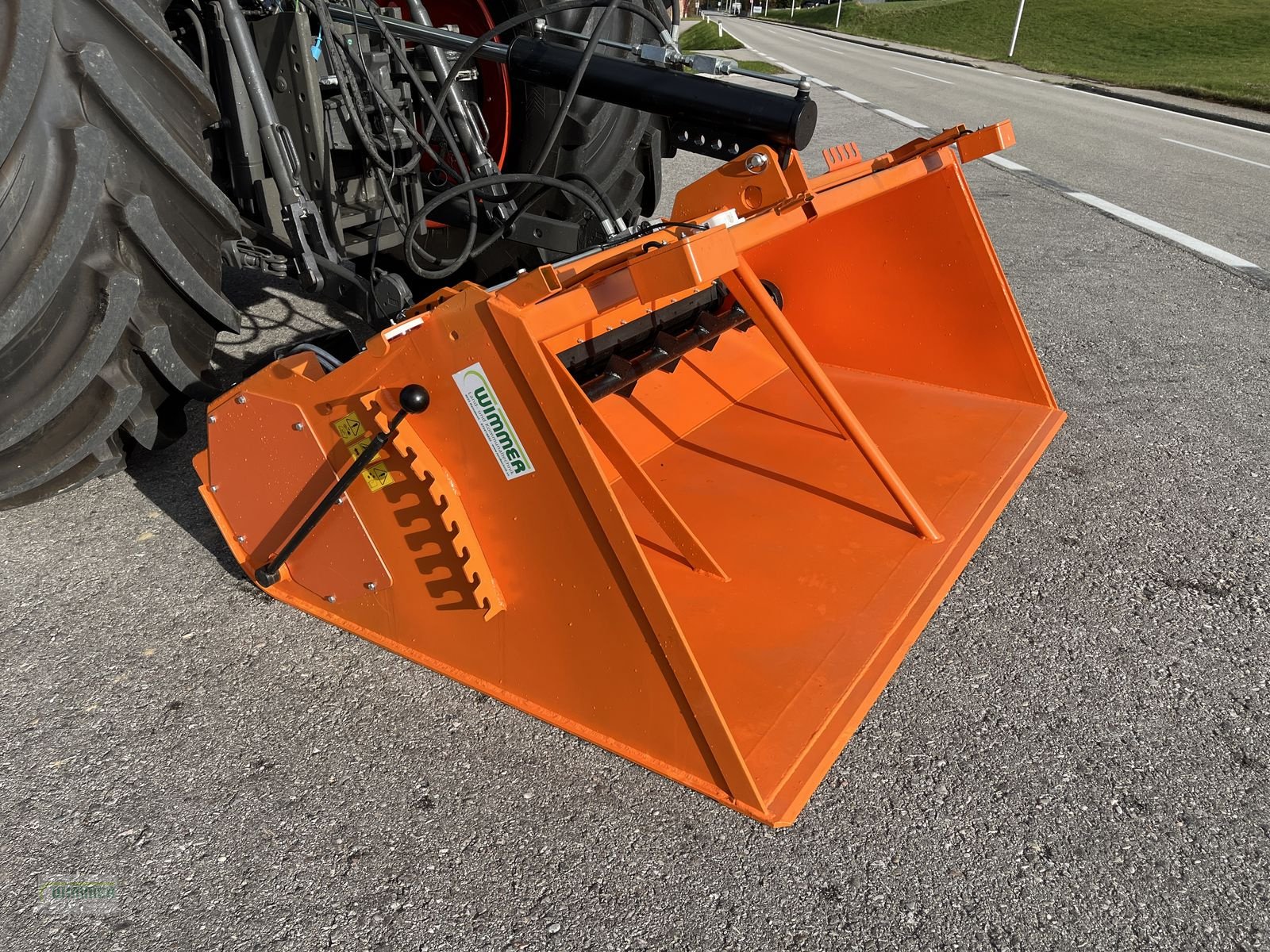 Schneeräumschild typu ZAGRODA Splittstreuer 1000kg 2,1m, Neumaschine v Kematen (Obrázek 4)