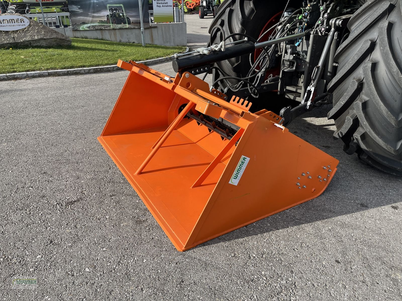 Schneeräumschild typu ZAGRODA Splittstreuer 1000kg 2,1m, Neumaschine v Kematen (Obrázek 2)