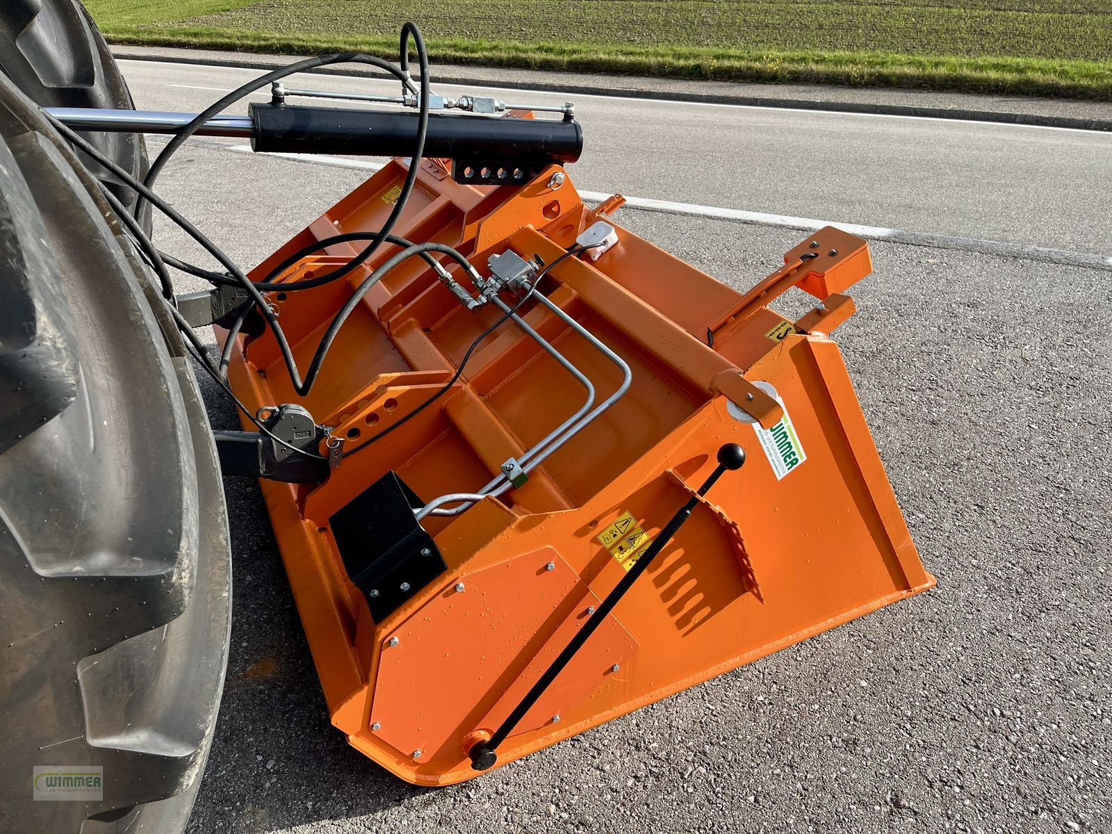 Schneeräumschild typu ZAGRODA Splittstreuer 1000kg 2,1m, Neumaschine v Kematen (Obrázek 5)