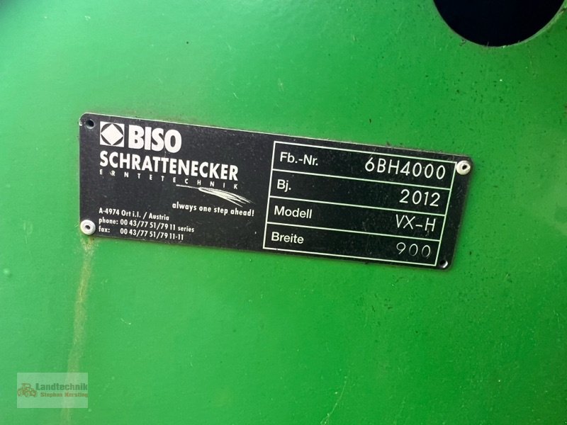 Schneidwerk typu Biso VX-H Ranger Highline 900 SW, Gebrauchtmaschine v Marl (Obrázek 11)