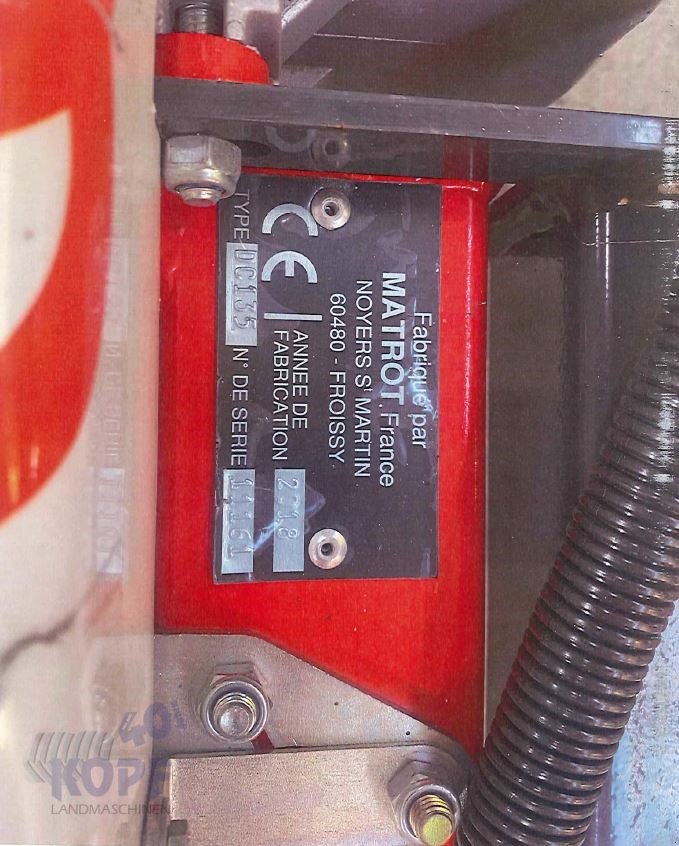 Schneidwerk от тип Capello Capello Rapstrenner elektrisch, Gebrauchtmaschine в Schutterzell (Снимка 3)