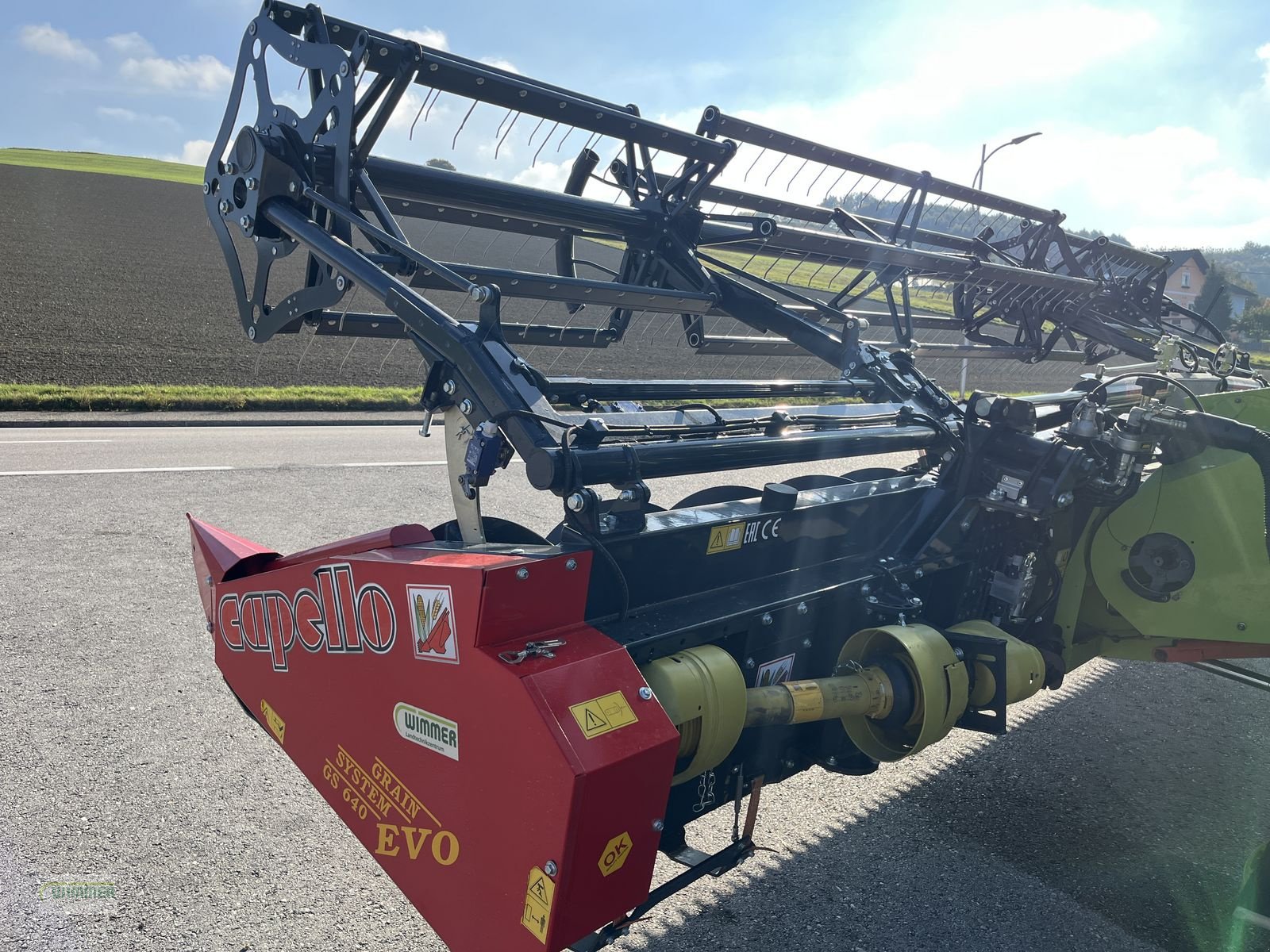 Schneidwerk des Typs Capello GS640 - gebrauchtes Schneidwerk 6,4m, Vorführmaschine in Kematen (Bild 23)