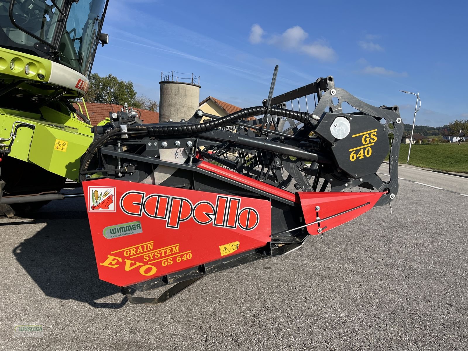 Schneidwerk des Typs Capello GS640 - gebrauchtes Schneidwerk 6,4m, Vorführmaschine in Kematen (Bild 12)