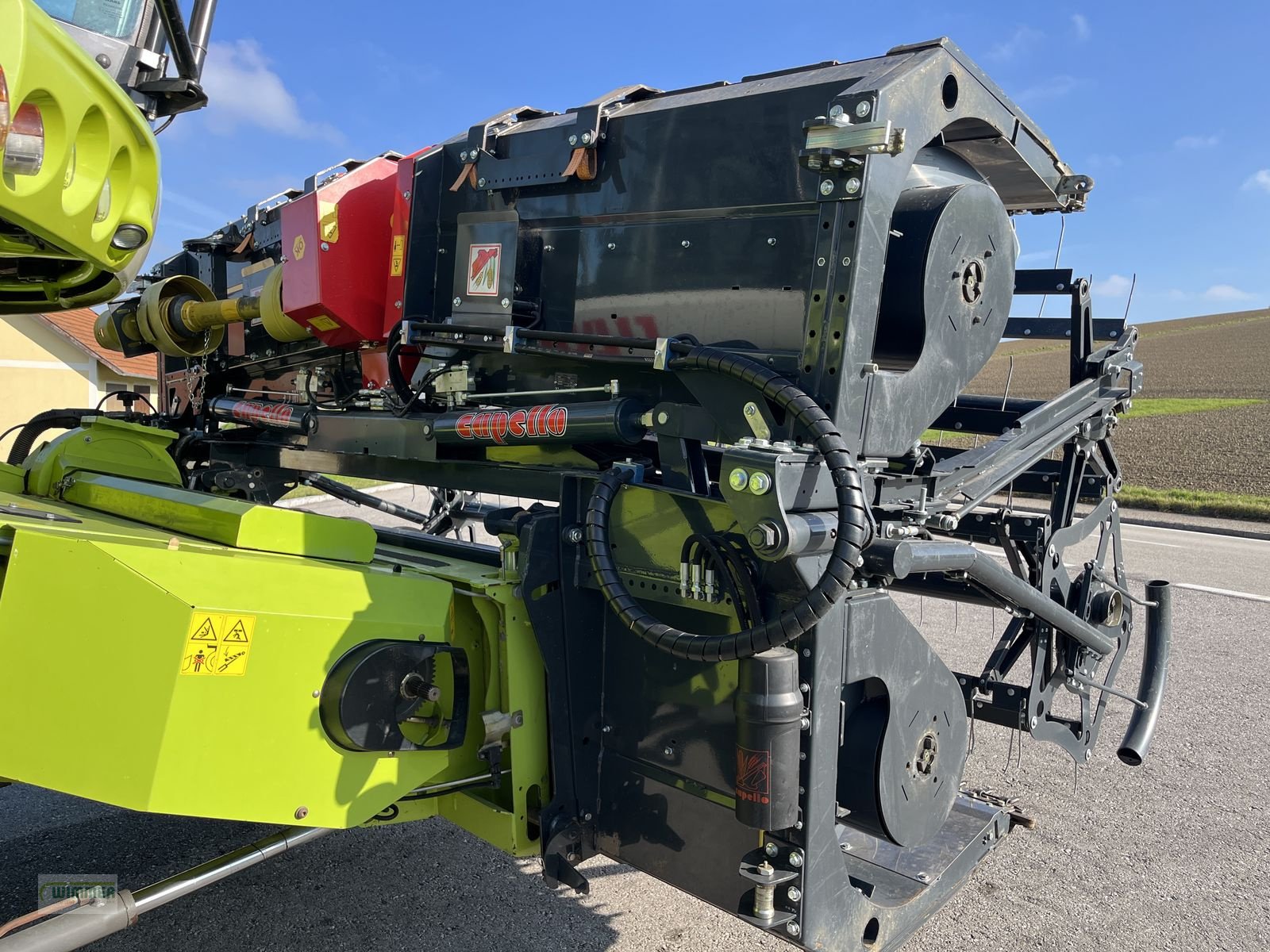 Schneidwerk des Typs Capello GS640 - gebrauchtes Schneidwerk 6,4m, Vorführmaschine in Kematen (Bild 5)