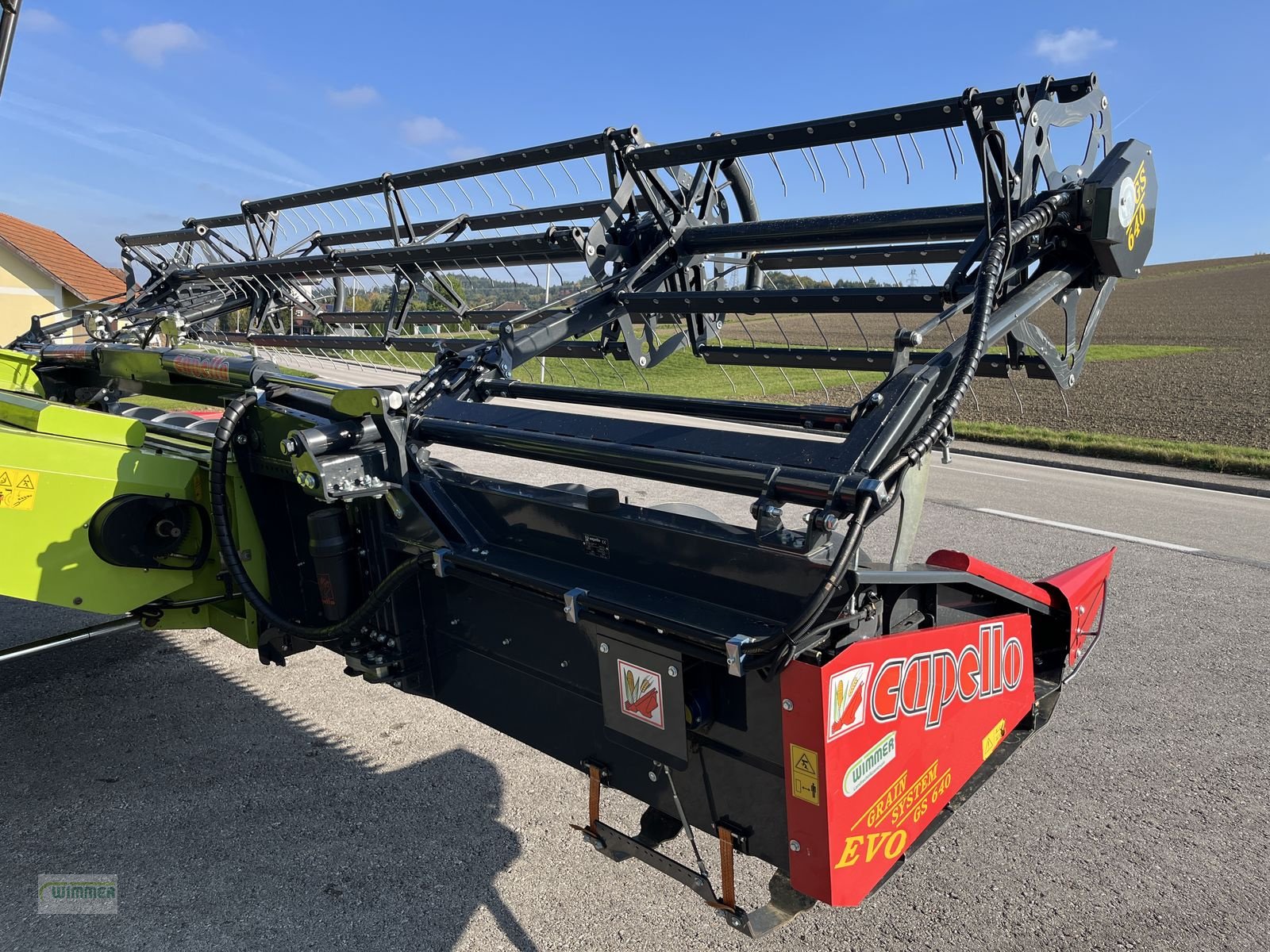 Schneidwerk des Typs Capello GS640 - gebrauchtes Schneidwerk 6,4m, Vorführmaschine in Kematen (Bild 22)