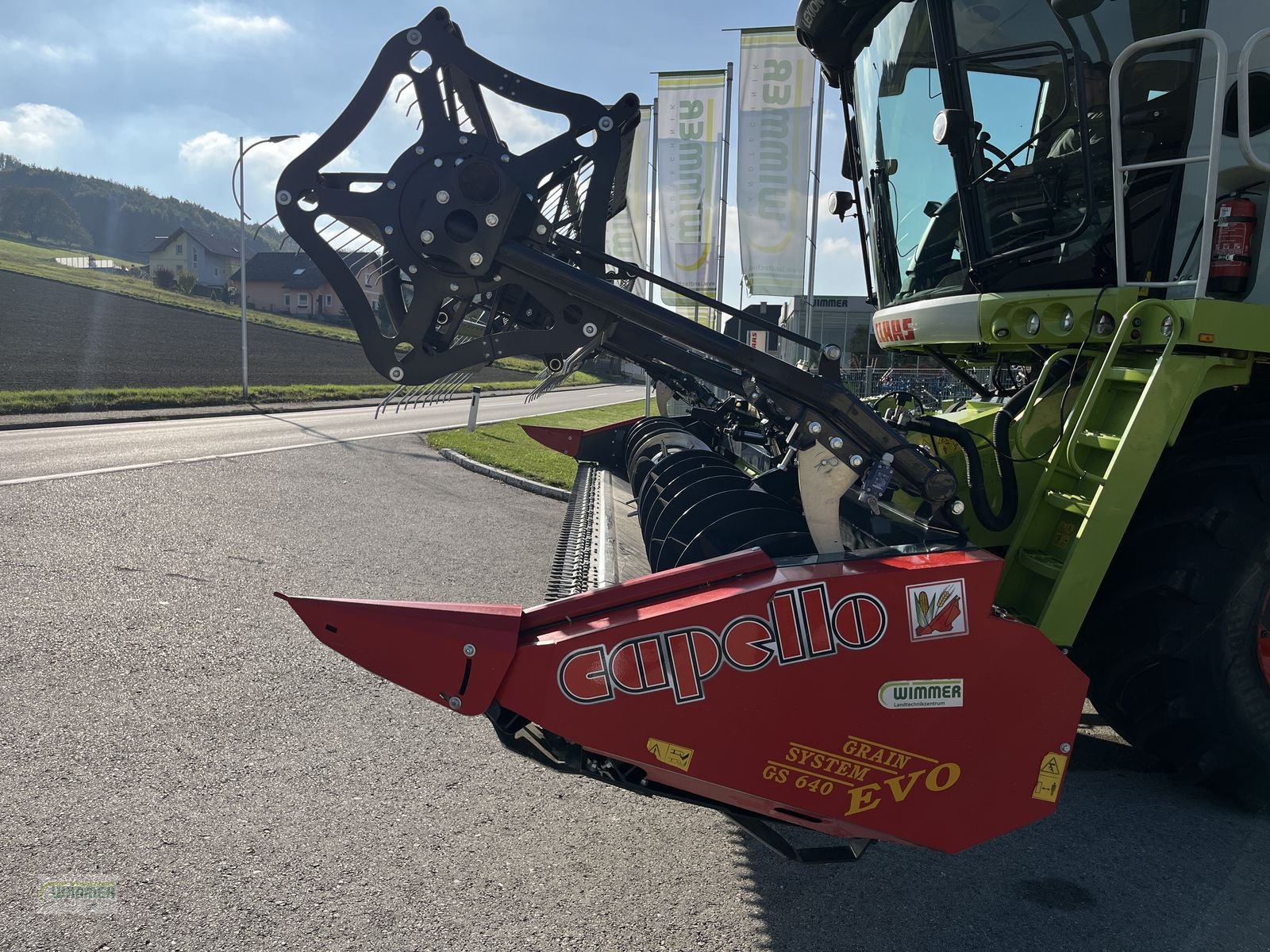 Schneidwerk des Typs Capello GS640 - gebrauchtes Schneidwerk 6,4m, Vorführmaschine in Kematen (Bild 24)