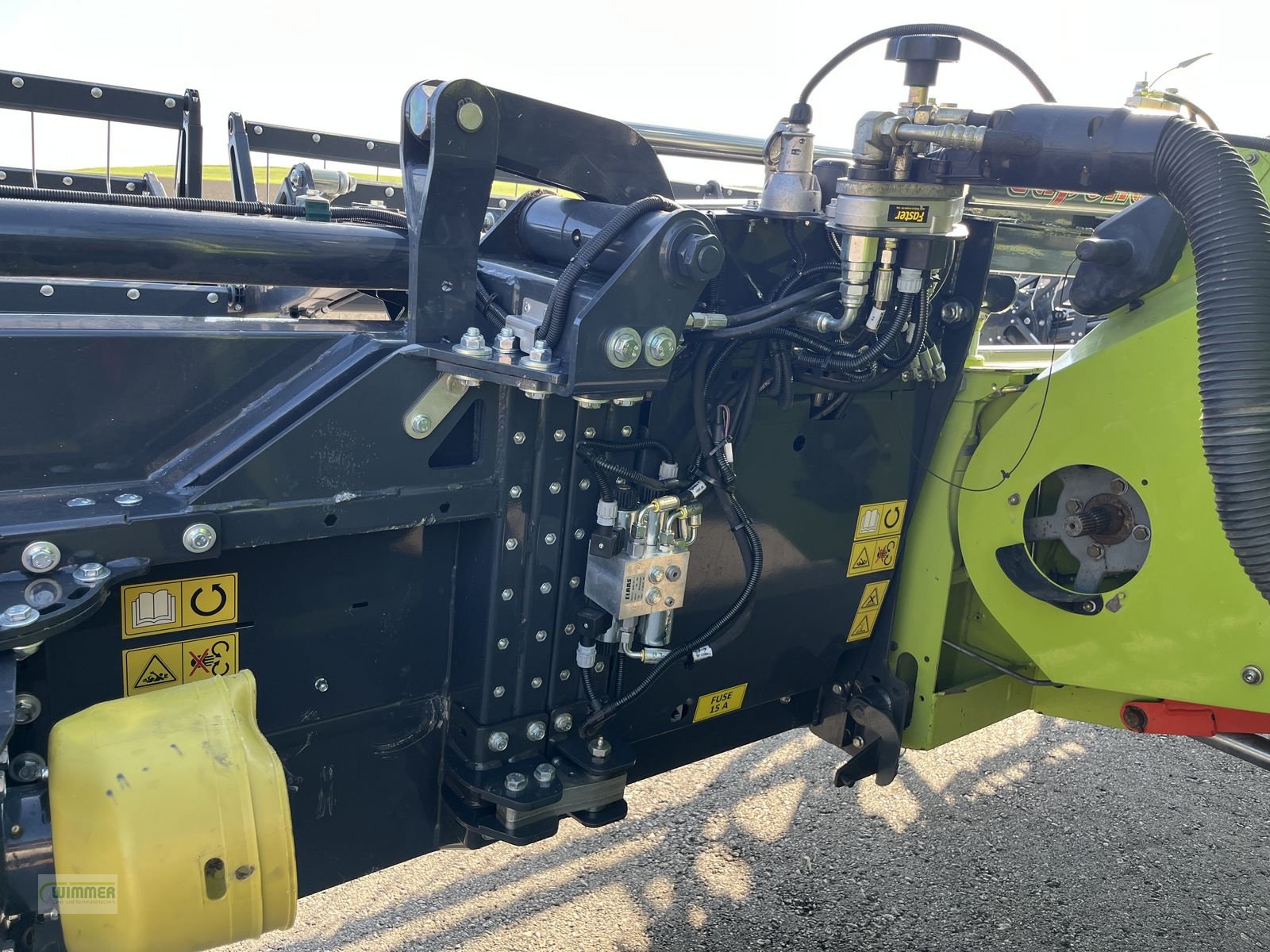 Schneidwerk des Typs Capello GS640 - gebrauchtes Schneidwerk 6,4m, Vorführmaschine in Kematen (Bild 15)