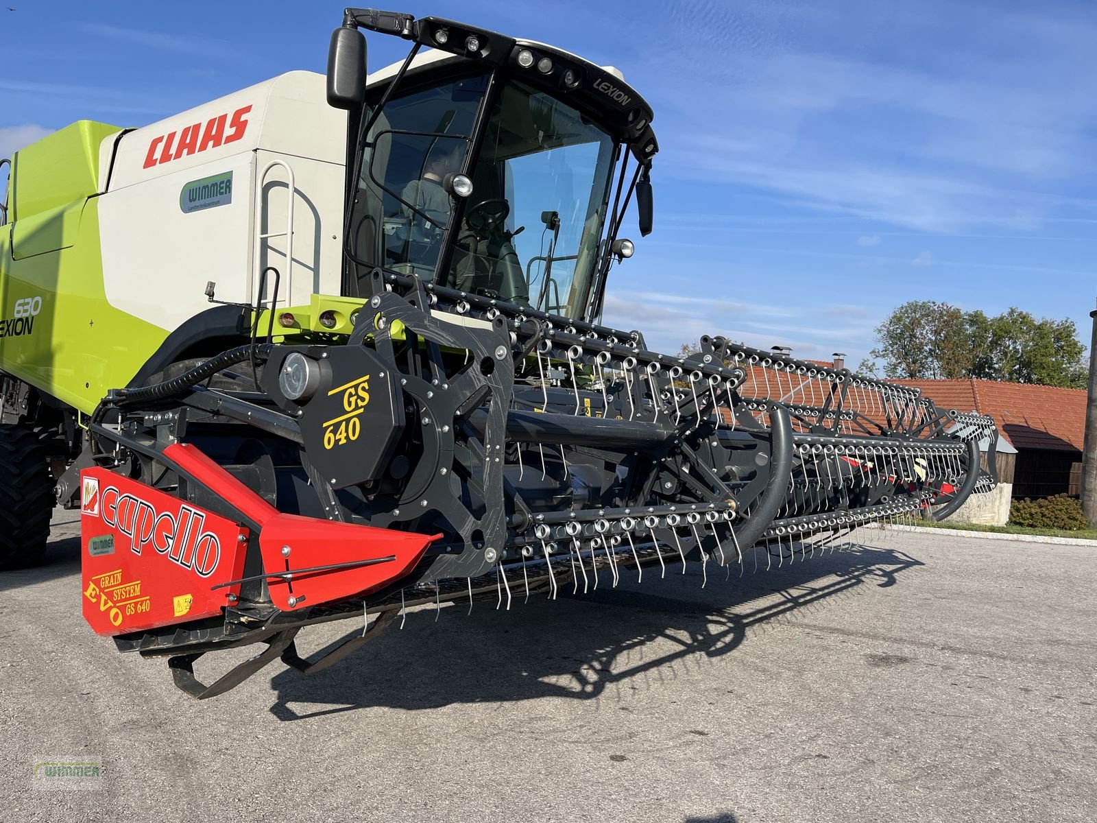 Schneidwerk des Typs Capello GS640 - gebrauchtes Schneidwerk 6,4m, Vorführmaschine in Kematen (Bild 11)