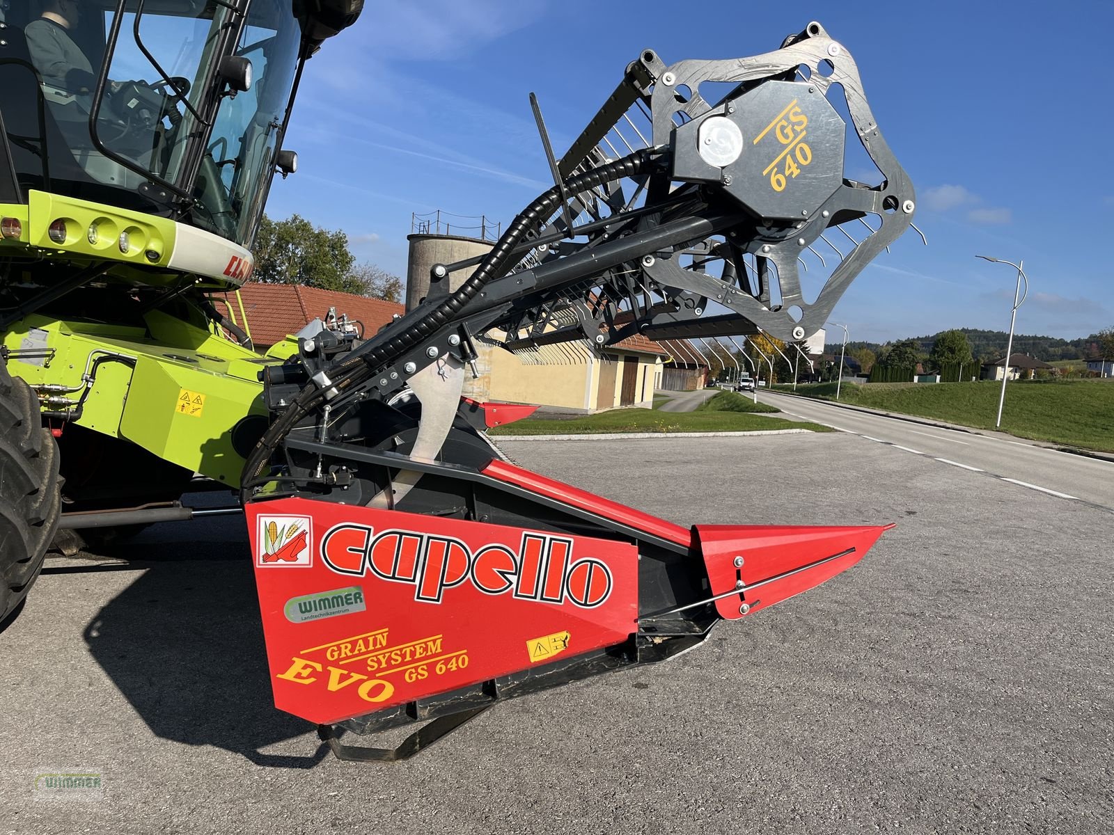 Schneidwerk des Typs Capello GS640 - gebrauchtes Schneidwerk 6,4m, Vorführmaschine in Kematen (Bild 21)