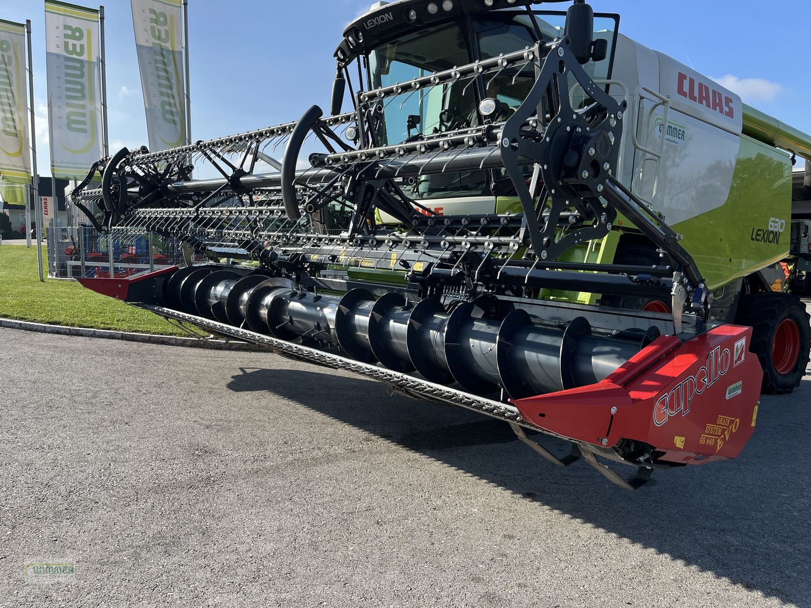 Schneidwerk des Typs Capello GS640 - gebrauchtes Schneidwerk 6,4m, Vorführmaschine in Kematen (Bild 18)