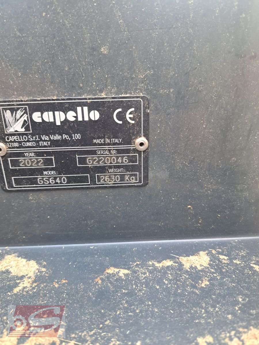 Schneidwerk typu Capello GS640, Gebrauchtmaschine v Offenhausen (Obrázek 12)