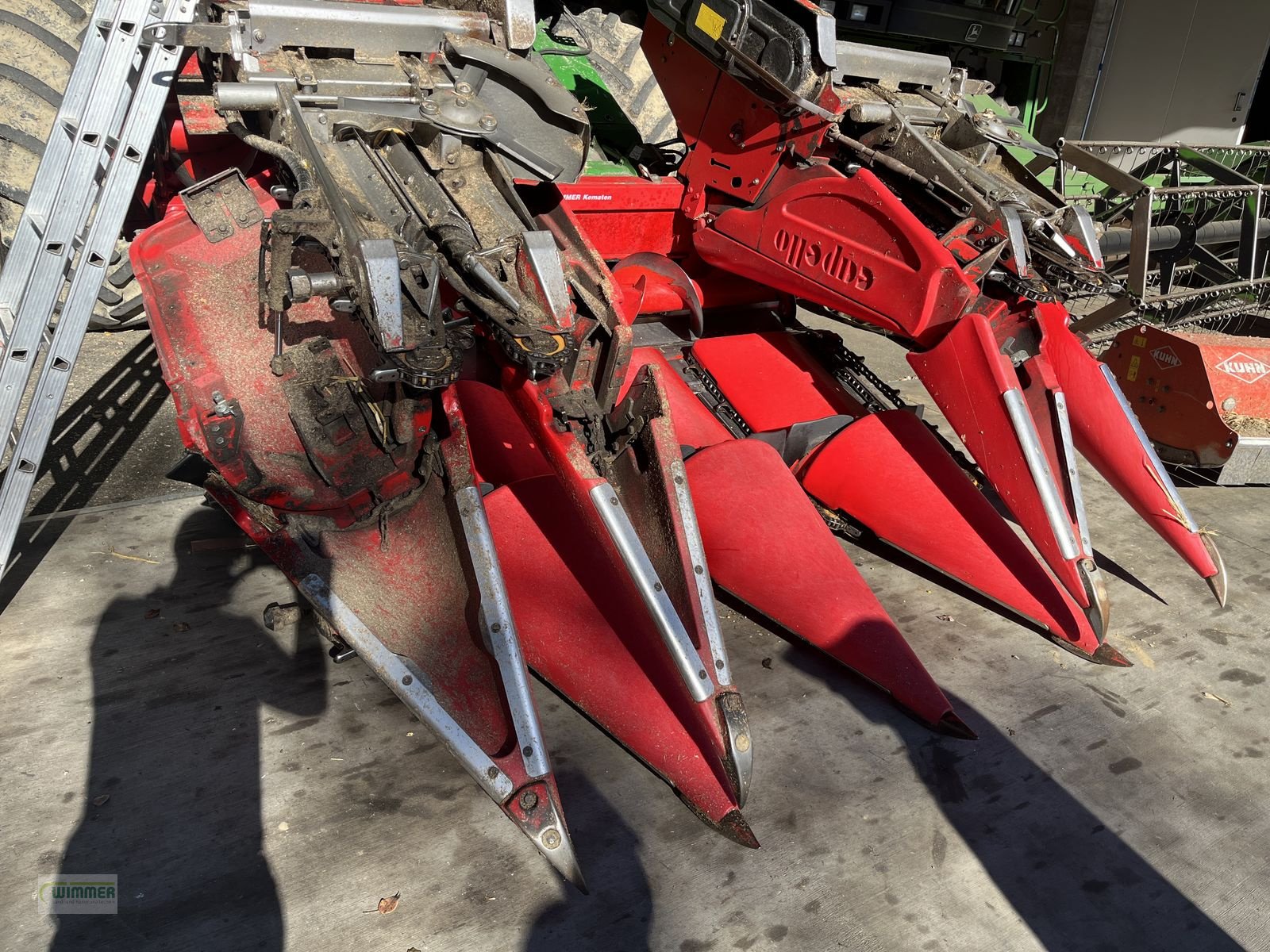 Schneidwerk des Typs Capello Quasar R6 - gebrauchter Maispflücker, Gebrauchtmaschine in Kematen (Bild 3)