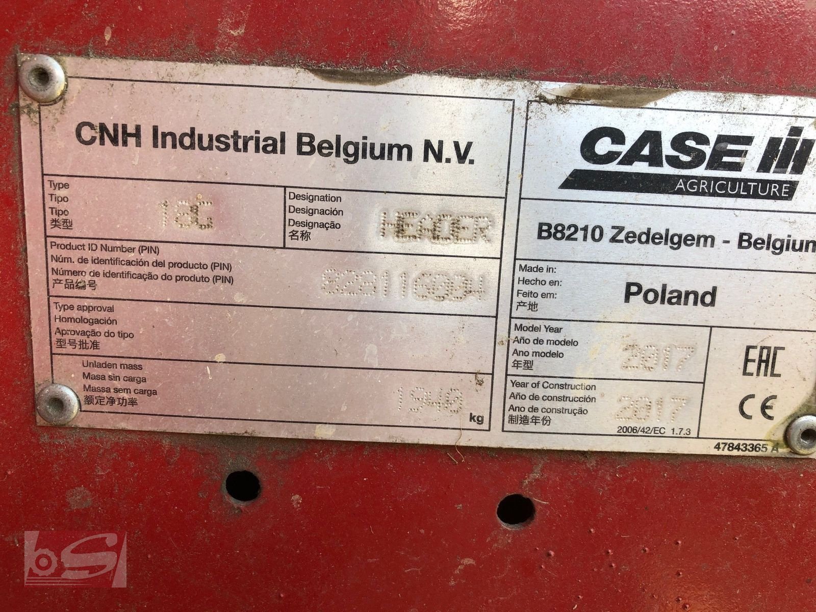 Schneidwerk typu Case IH 3050 18FT, Gebrauchtmaschine v Offenhausen (Obrázek 4)