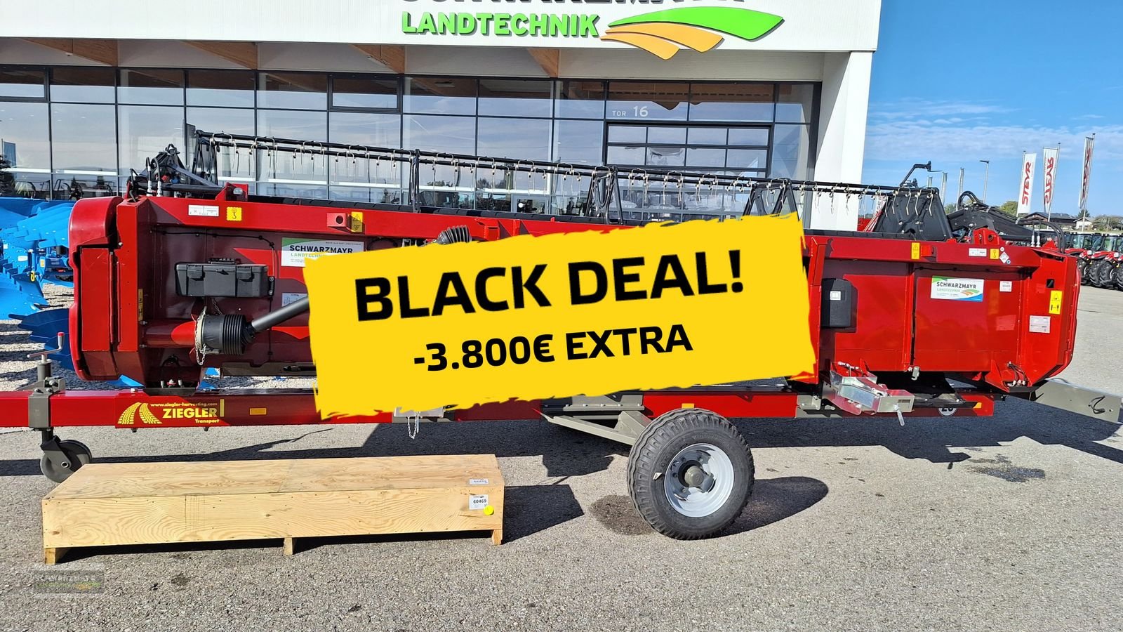 Schneidwerk of the type Case IH 3050 STD 6,10 Schneidwerk, Neumaschine in Gampern (Picture 2)