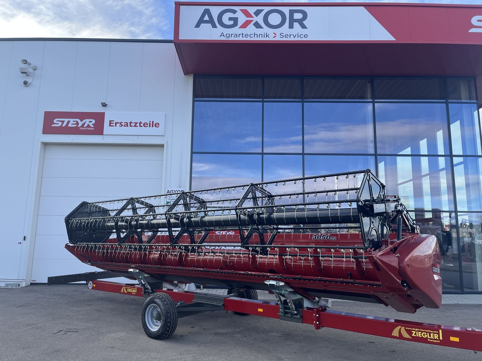 Schneidwerk van het type Case IH 3050 STD 6,70, Vorführmaschine in Harmannsdorf (Foto 1)