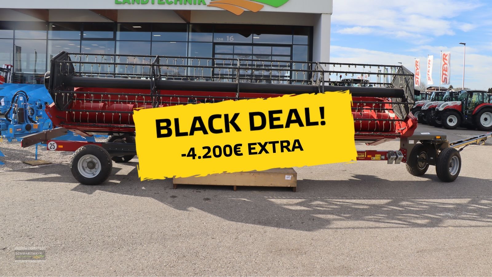 Schneidwerk typu Case IH 3050 STD 6,70, Neumaschine v Gampern (Obrázek 2)