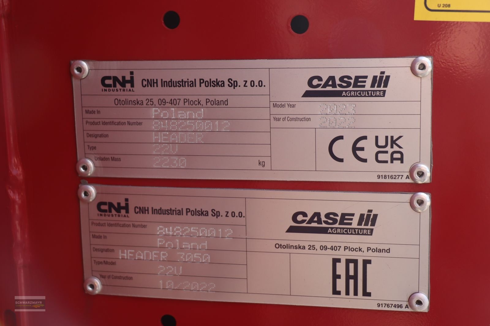 Schneidwerk typu Case IH 3050 STD 6,70, Neumaschine v Gampern (Obrázek 19)