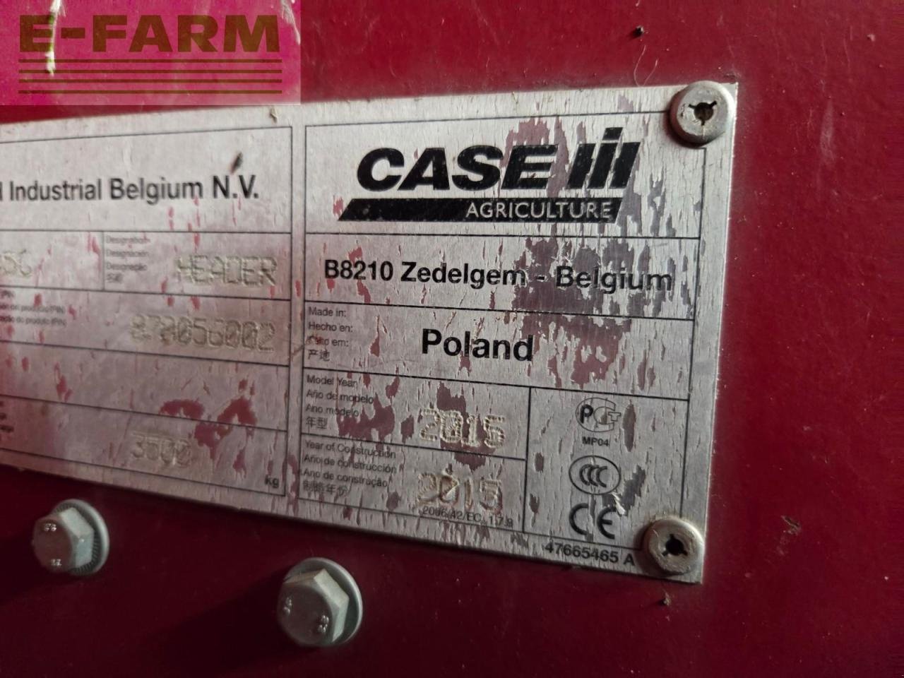 Schneidwerk del tipo Case IH 3050, Gebrauchtmaschine en Hamburg (Imagen 12)