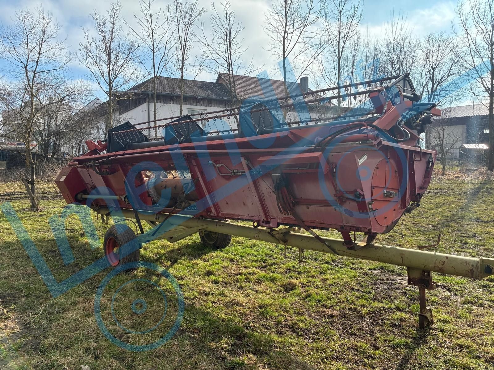 Schneidwerk Türe ait Case IH Case 1030 Schneidwerk, Gebrauchtmaschine içinde Eferding (resim 2)
