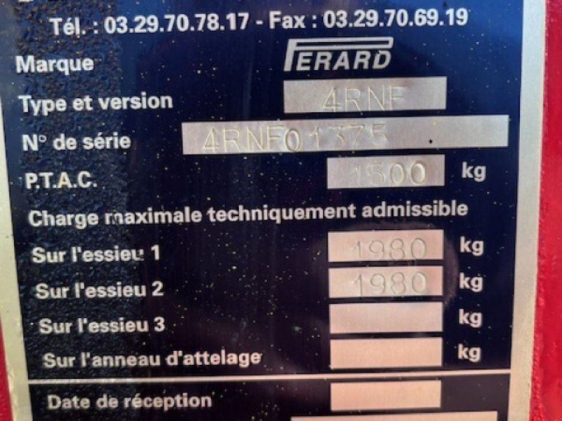 Schneidwerk des Typs Cheval Liberte PROLONGE COLZA, Gebrauchtmaschine in VOUZIERS (Bild 1)