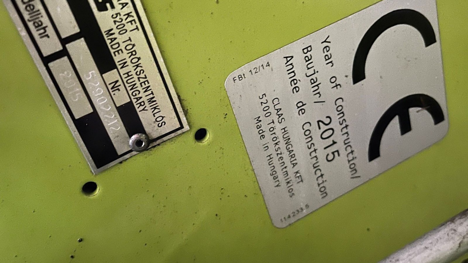 Schneidwerk des Typs CLAAS 1050 skærebord M. vogn, Gebrauchtmaschine in Horsens (Bild 3)