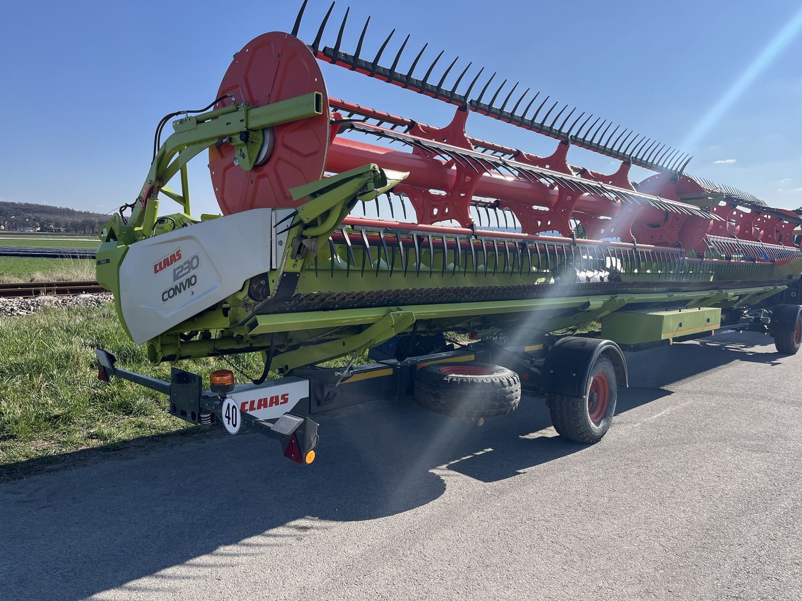 Schneidwerk от тип CLAAS 1230 Convio Flex + Schneidwerkswagen, Gebrauchtmaschine в Harmannsdorf (Снимка 26)