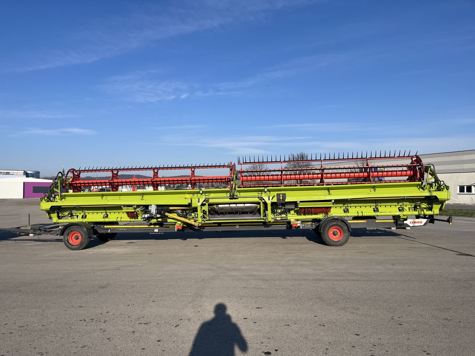 Schneidwerk от тип CLAAS 1230 Convio Flex + Schneidwerkswagen, Gebrauchtmaschine в Harmannsdorf (Снимка 15)