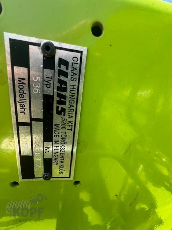 Schneidwerk des Typs CLAAS 1380 V Vario ca. 900 Hektar, Gebrauchtmaschine in Schutterzell (Bild 31)