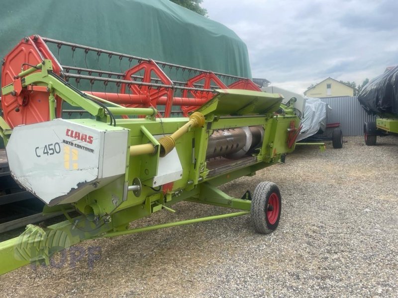 Schneidwerk vrste CLAAS C 450 mech. Haspelantrieb, Gebrauchtmaschine v Schutterzell